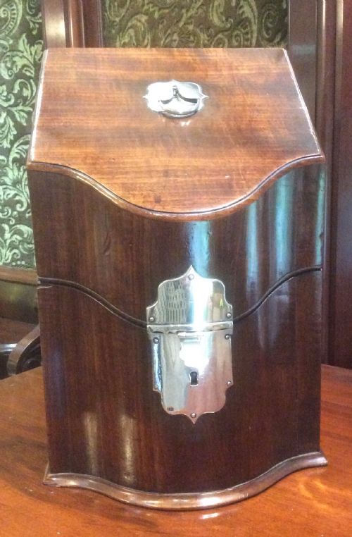 Silver Mounted Knife Box with Original Interior C1760