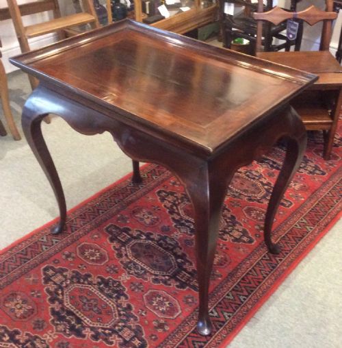 George I Walnut Silver Table