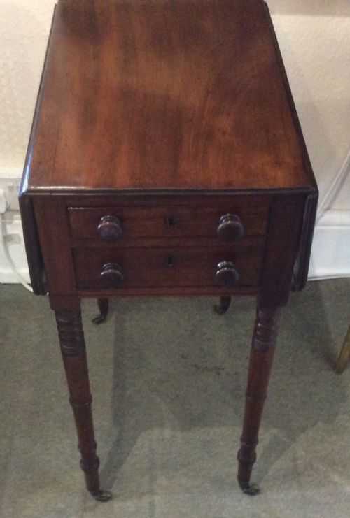 George IV Mahogany Work Table
