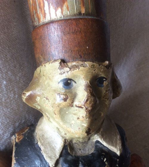19th Century Wooden Doll