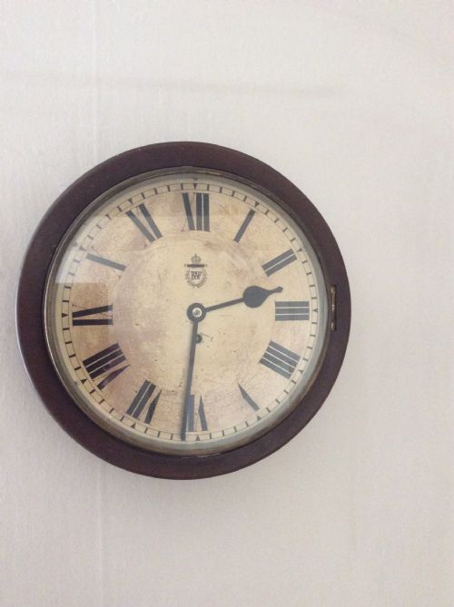 Smiths Ww2 Raf Military Issued Wall Clock