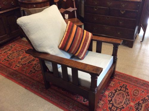 1930 Labelled Parker Knoll Reclining Armchair