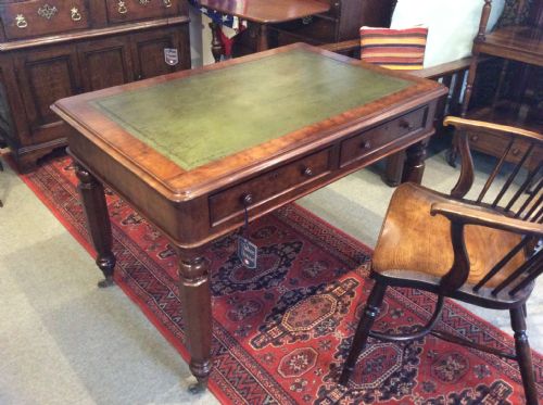 Mahogany Library Writing Table