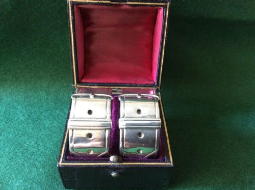 Pair of Silver Napkin Rings by James Dixon & Sons