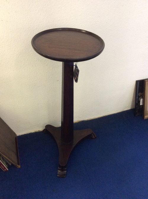 Mahogany Snap Top Candle Table
