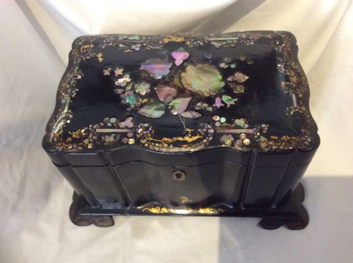 Jennens & Bettridge Tea Caddy