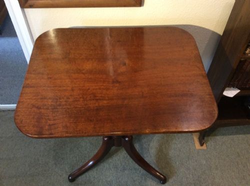 Regency Plum Pudding Mahogany Tip Top Table