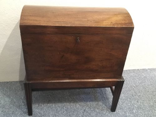 Mahogany Cellarette on Stand