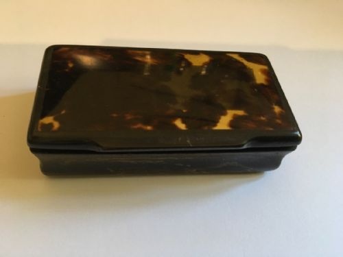 Tortoiseshell Snuff Box