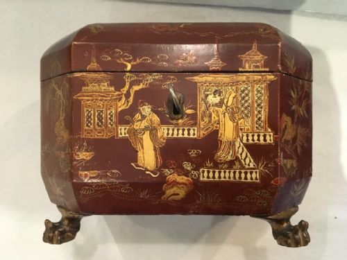 Chinoiserie Tea Caddy