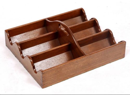 George III Mahogany Bottle Carrier