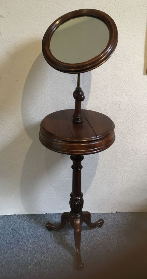 Mid 19th Century Mahogany Gentleman's Dressing/shaving Stand