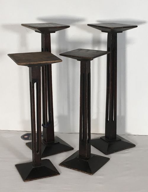Four Art Deco Milliners Stands