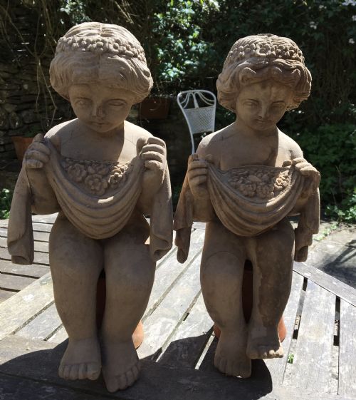 19th Century Lime Wood Cherubs