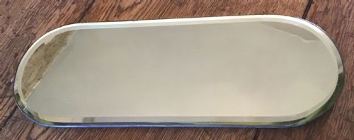 Bevelled Glass Mirrored Stand/tray