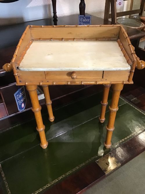Apprentice Piece Bamboo Washstand