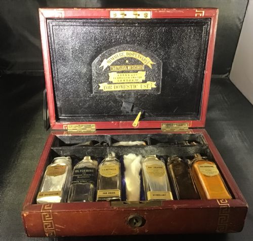 Mid 19th Century Apothecary Chest for Domestic Use