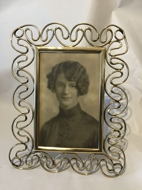Antique Brass Photograph