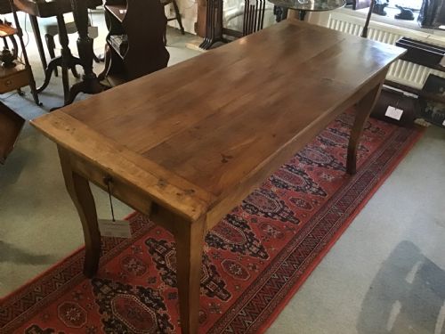 French Fruitwood Farmhouse Table