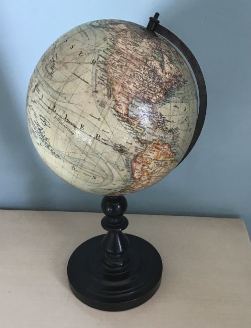 C19 German Table Globe