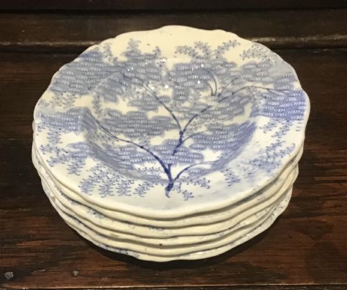 RARE SET OF CHILDS MINIATURE DINNER SERVICE BY ALCOCK CO - ADDITIONAL PHOTO 1