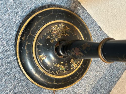 CHINOISERIE STANDARD LAMP - ADDITIONAL PHOTO 1