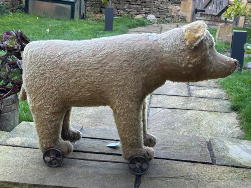 TOY BEAR ON WHEELS - ADDITIONAL PHOTO 2