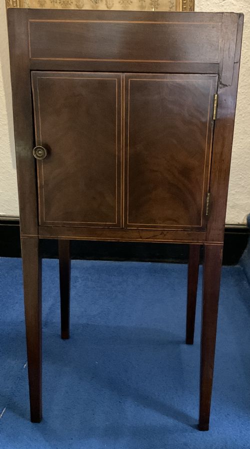 GEORGIAN TRAY TOP POT CUPBOARD - ADDITIONAL PHOTO 2