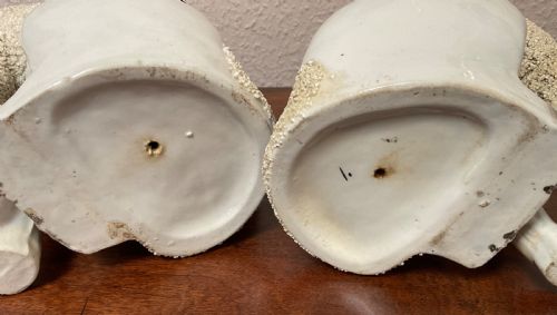 PAIR OF STAFFORDSHIRE POODLES - ADDITIONAL PHOTO 3