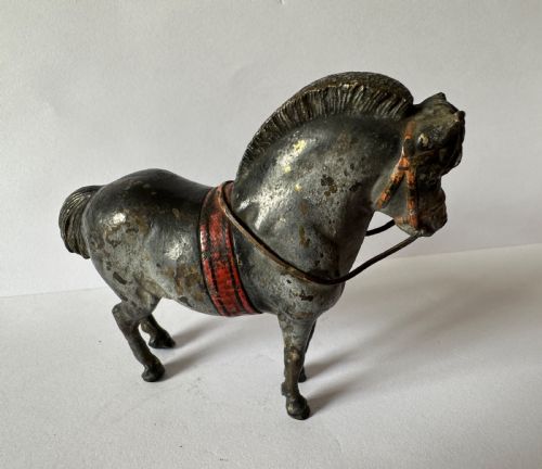 ANTIQUE AUSTRIAN COLD PAINTED BRONZE CIRCUS PONY - ADDITIONAL PHOTO 2