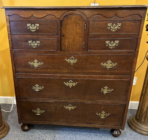 18th century norfolk chest - CATEGORY: ANTIQUE CHEST OF DRAWERS - DATED 18TH CENTURY