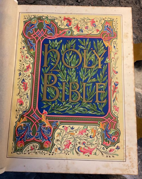 VICTORIAN THE HOLY BIBLE ILLUSTRATED - ADDITIONAL PHOTO 4
