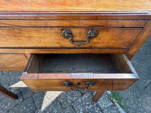 GEORGIAN FRUITWOOD LOWBOY - ADDITIONAL PHOTO 5