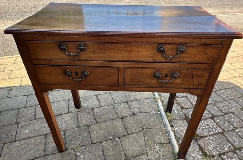 GEORGIAN FRUITWOOD LOWBOY - ADDITIONAL PHOTO 7