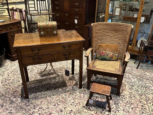 GEORGIAN FRUITWOOD LOWBOY - ADDITIONAL PHOTO 8