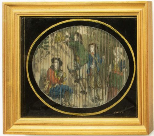 19TH C OPTICAL ILLUSION LITHOGRAPH - ADDITIONAL PHOTO 1