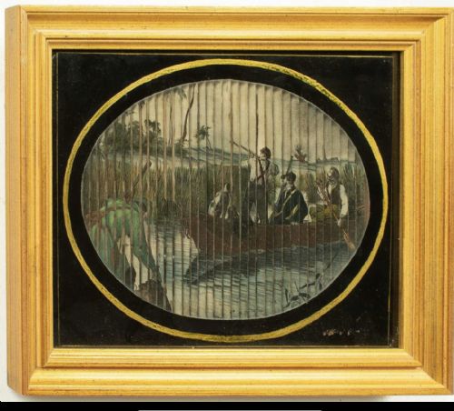 19TH C OPTICAL ILLUSION LITHOGRAPH - ADDITIONAL PHOTO 2
