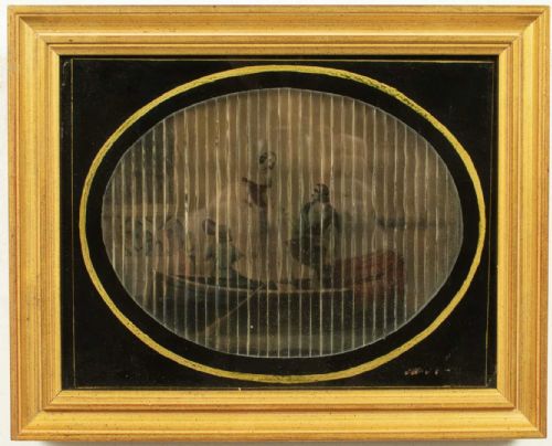 19TH C OPTICAL ILLUSION LITHOGRAPH - ADDITIONAL PHOTO 3