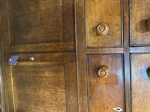 GEORGIAN WELSH OAK FOOD CUPBOARD - ADDITIONAL PHOTO 8
