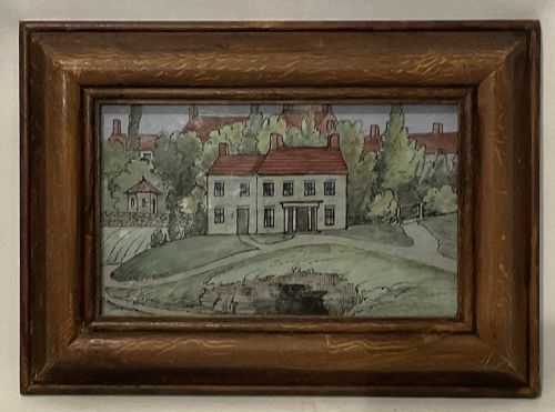 19th century watercolour by henry mounsey - CATEGORY: ANTIQUE ART - DATED 19TH CENTURY