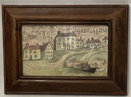 19th century watercolour by henry mounsey - CATEGORY: ANTIQUE ART - DATED 19TH CENTURY