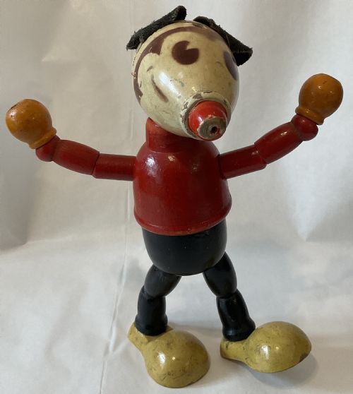 IGNATZ PAINTED WOODEN MOUSE - ADDITIONAL PHOTO 1