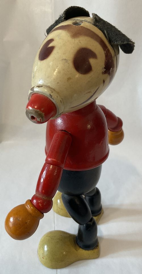 IGNATZ PAINTED WOODEN MOUSE - ADDITIONAL PHOTO 2