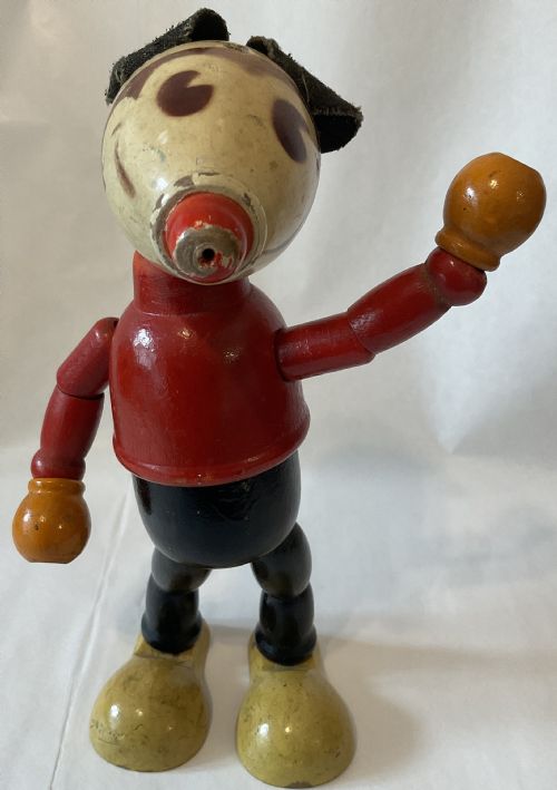 IGNATZ PAINTED WOODEN MOUSE - ADDITIONAL PHOTO 5