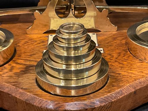 EDWARDIAN POSTAL SCALES - ADDITIONAL PHOTO 2