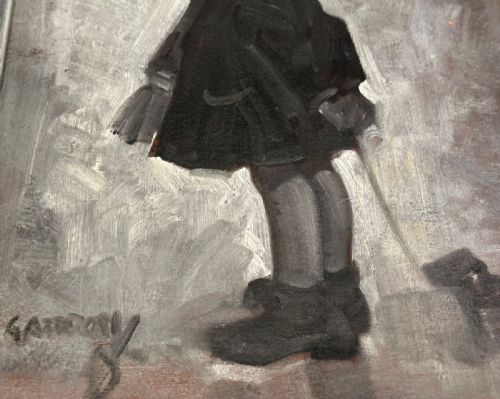 HORACE C GRIFFON AKA JOCK GIRL WITH DOG - ADDITIONAL PHOTO 1
