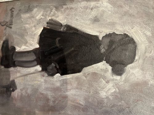 HORACE C GRIFFON AKA JOCK GIRL WITH DOG - ADDITIONAL PHOTO 3