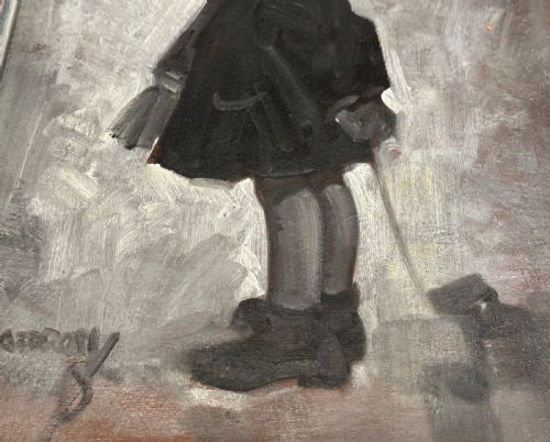 HORACE C GRIFFON AKA JOCK GIRL WITH DOG - ADDITIONAL PHOTO 4
