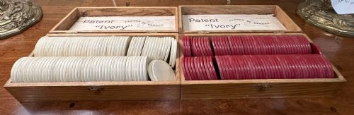 ANTIQUE POKER CHIPS - ADDITIONAL PHOTO 3