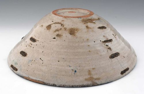 19TH CENTURY SPANISH FAJALAUZA ART POTTERY BOWL - ADDITIONAL PHOTO 3